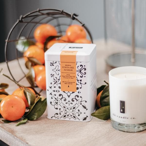 Costa Del Azahar - Vetiver and Orange Blossom Soy Candle