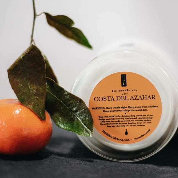 Costa Del Azahar - Vetiver and Orange Blossom Soy Candle