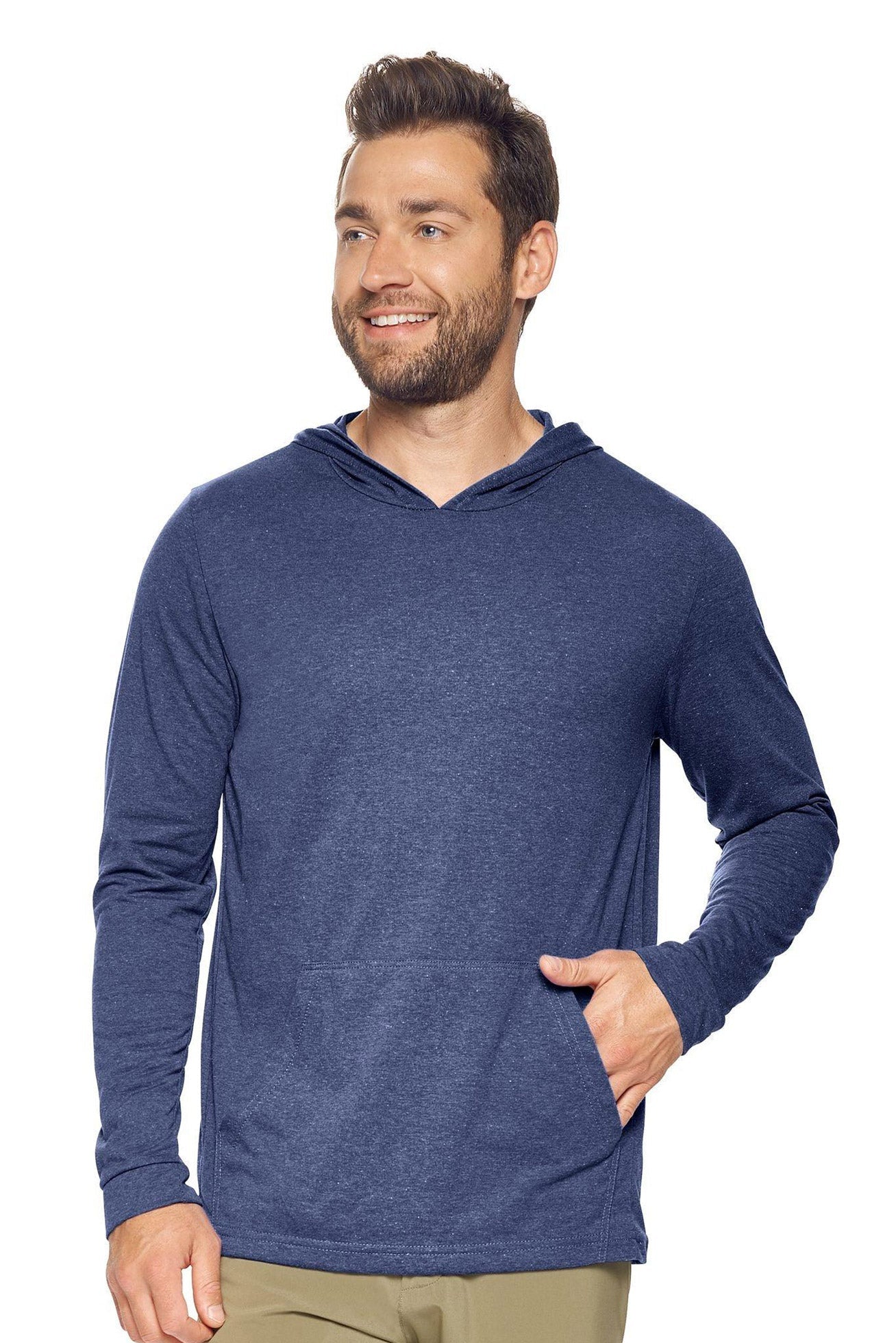 Performance Heather Hoodie Shirt ๐บ๐ธ
