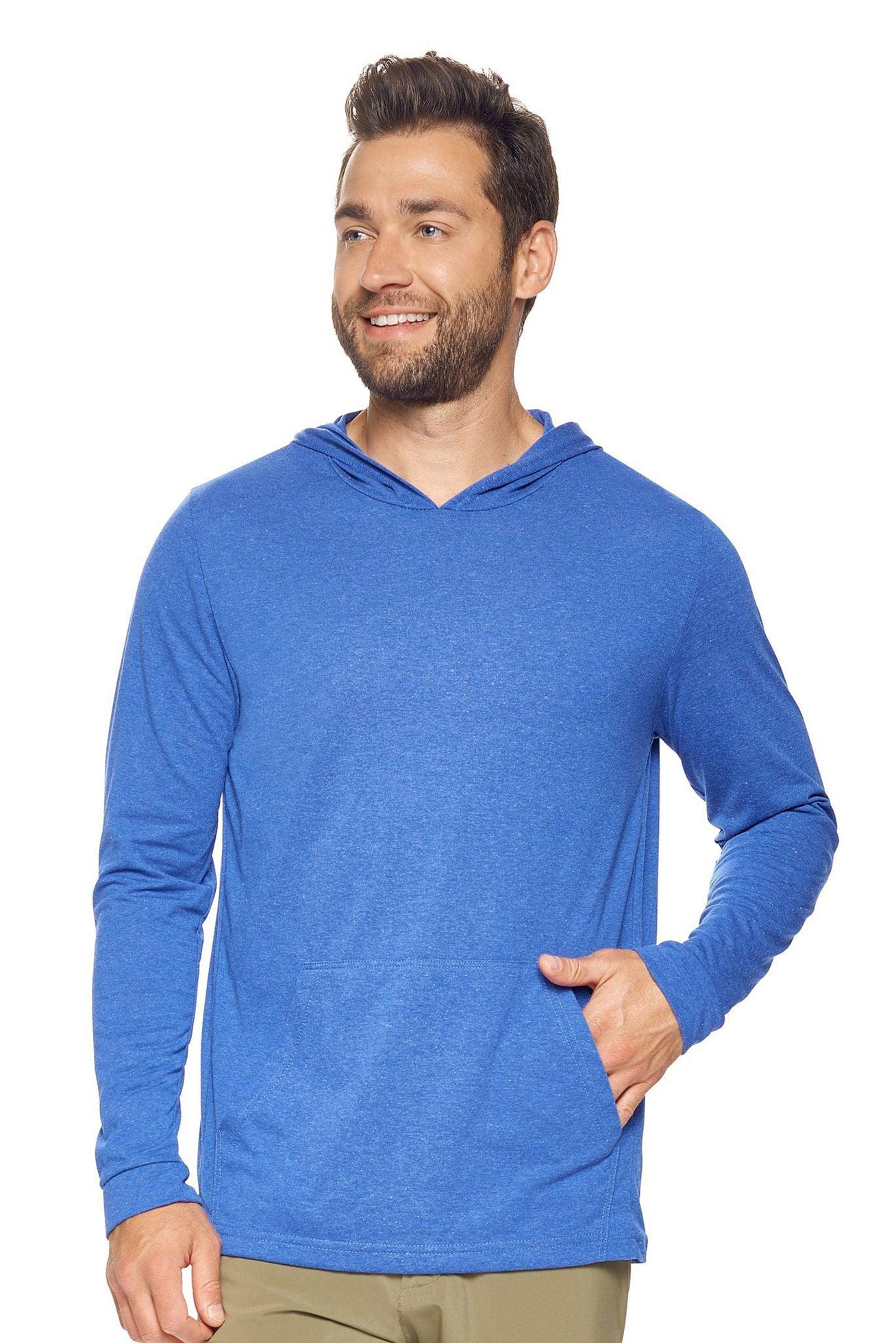 Performance Heather Hoodie Shirt ๐บ๐ธ