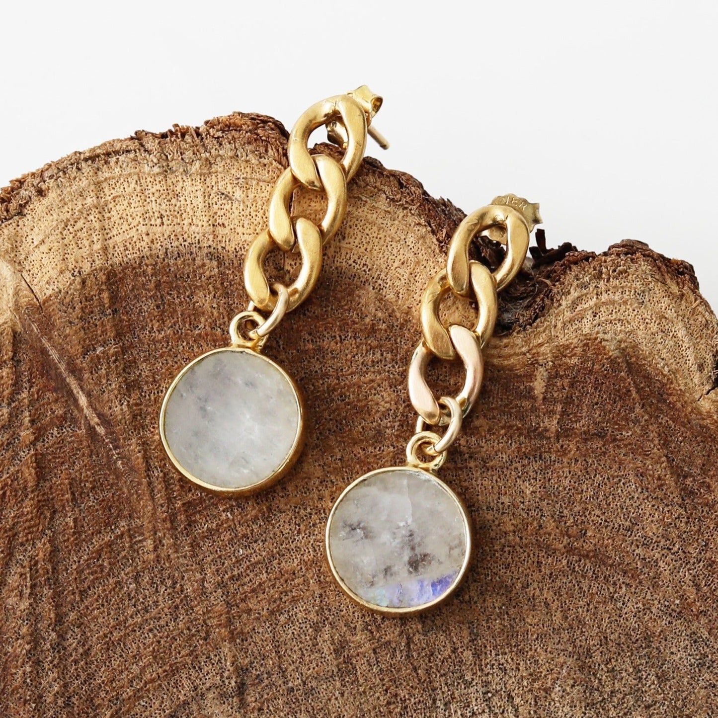 Gem Link Earrings