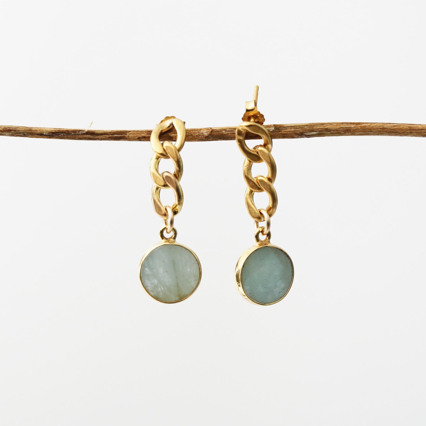 Gem Link Earrings