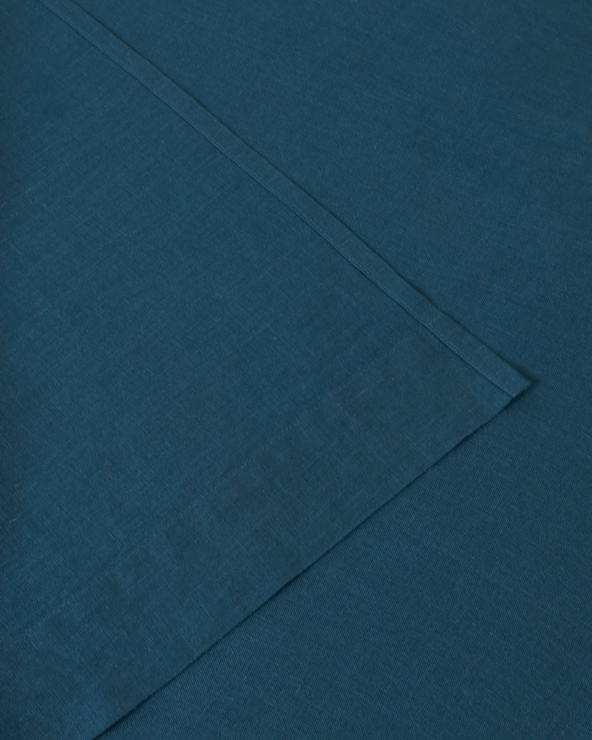 Marcel Linen Flat Sheet - Adriatic