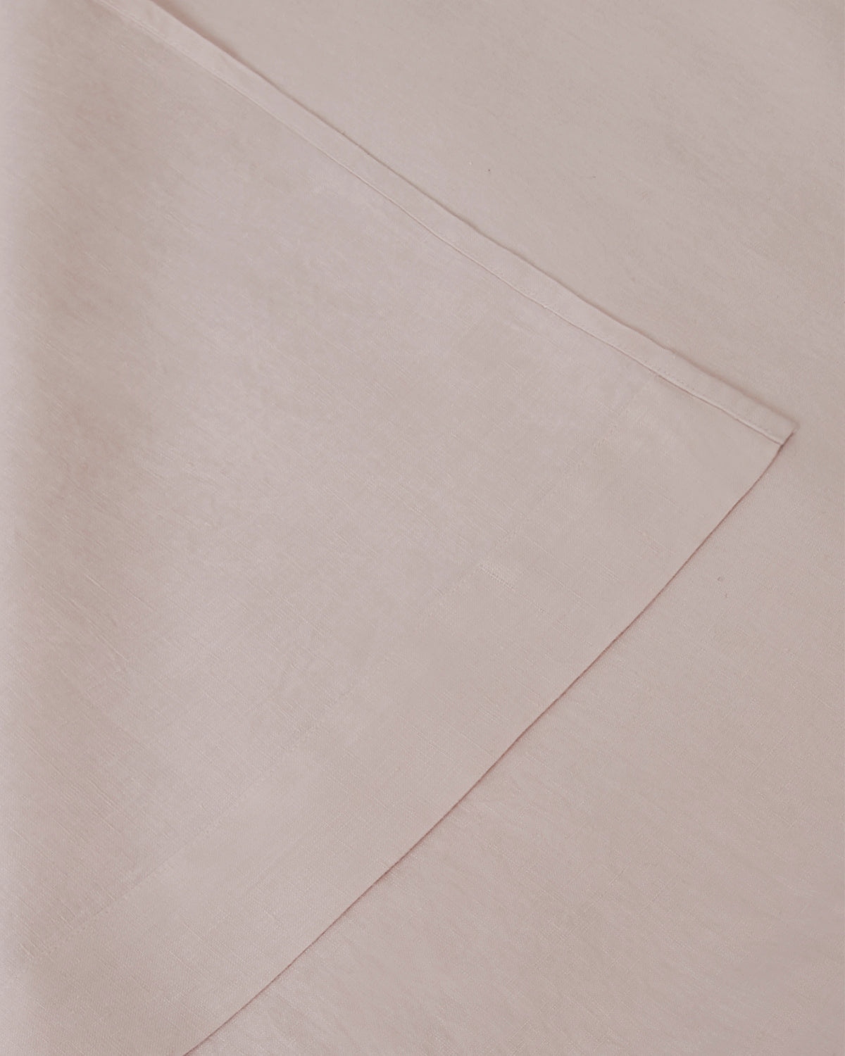 Marcel Linen Duvet Cover - Blush