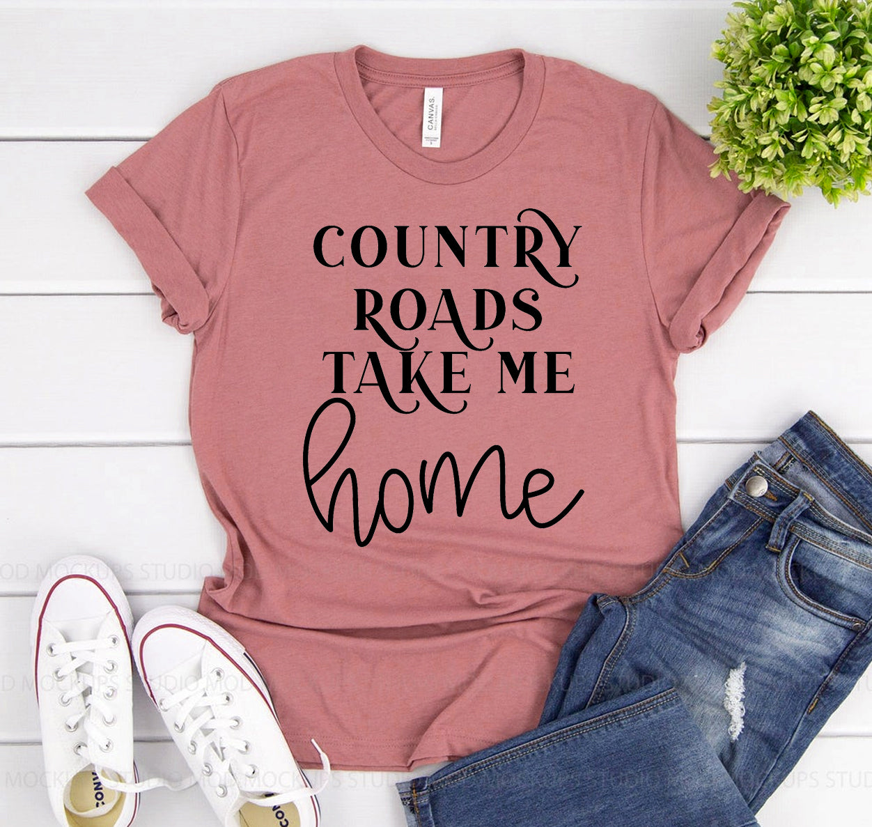 Country Roads Take Me Home T-shirt
