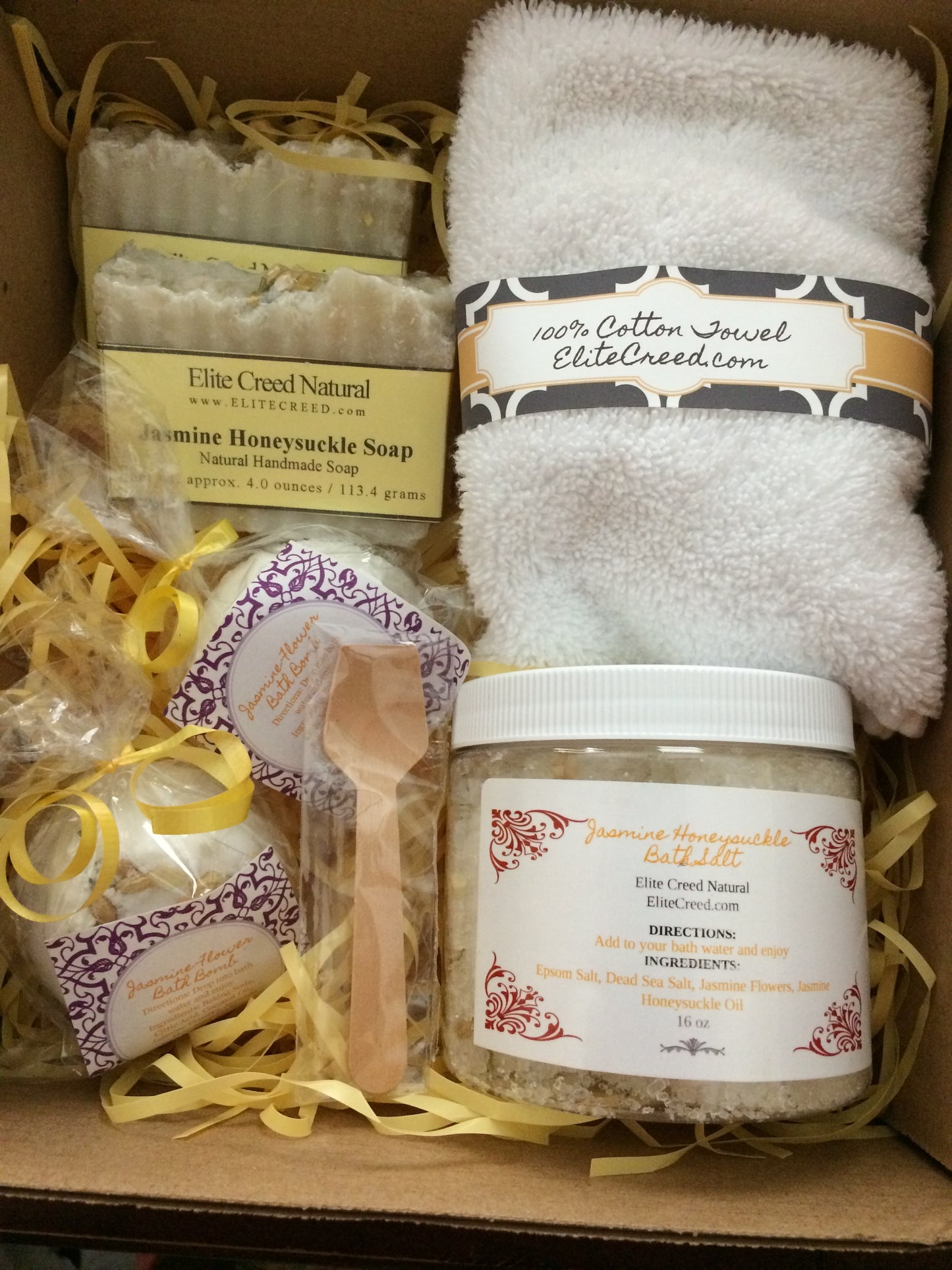 Jasmine Honeysuckle Bath Gift Set