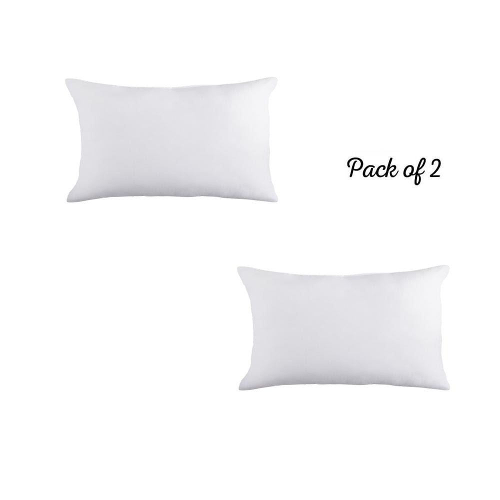 Ecofriendly Cotton Throw Pillow Insert (Set of 2)
