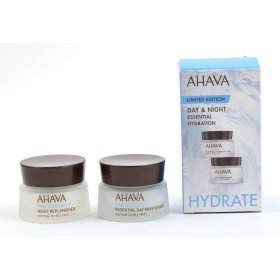 AHAVA Day Moisturizer and Night Replenisher Essential Hydration