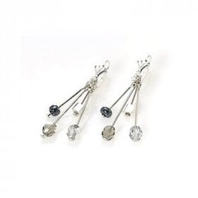 Silver Sparks Earrings by Edita