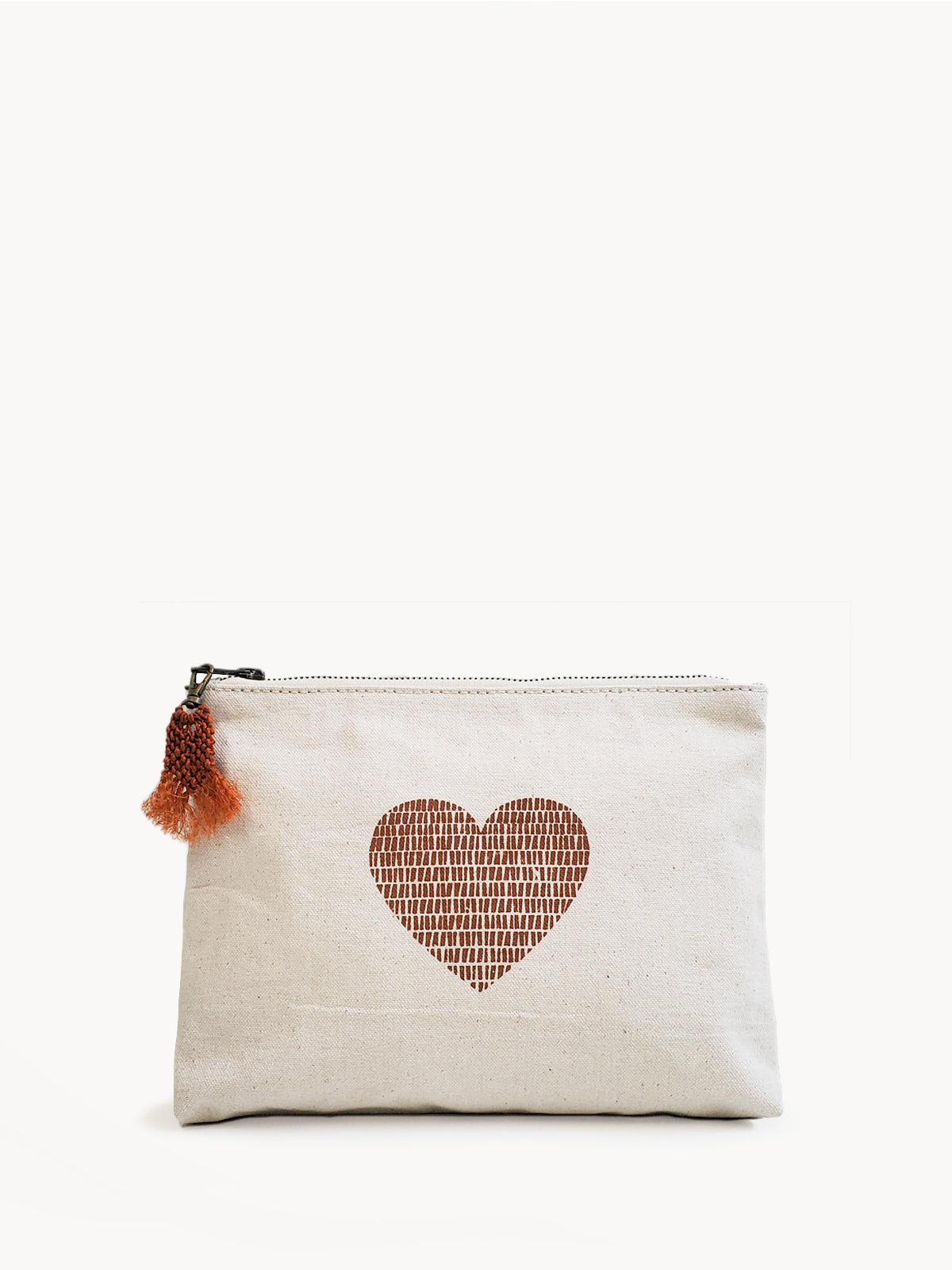 Love - Cotton Canvas Pouch