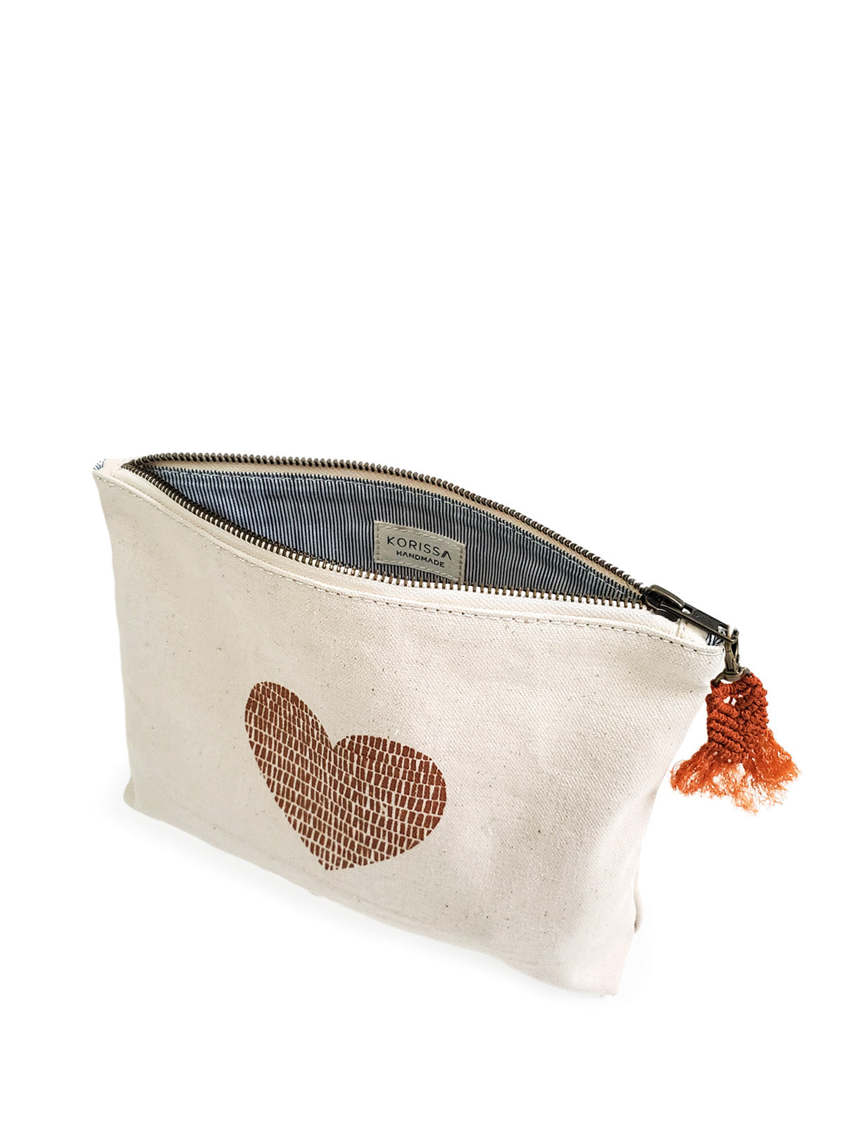 Love - Cotton Canvas Pouch