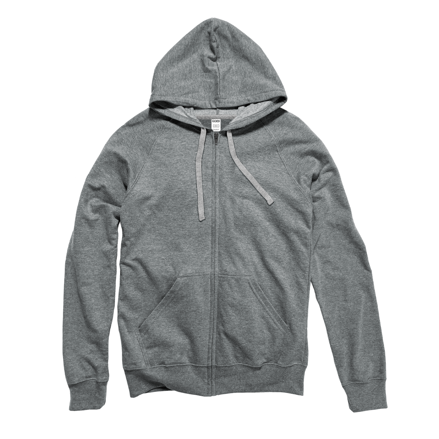 Heathered Full Zip Hood