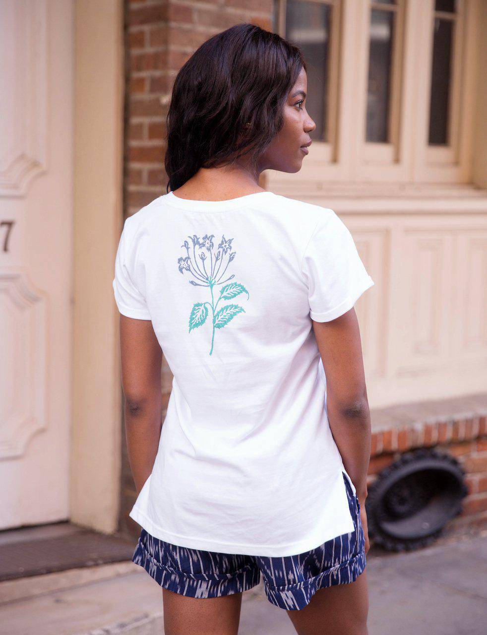 Flowers Organic T-Shirt