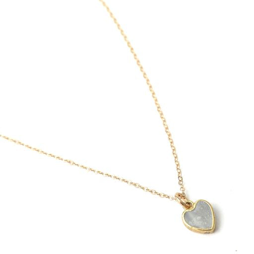 A Little Love In Your Heart Mother of Pearl Necklace