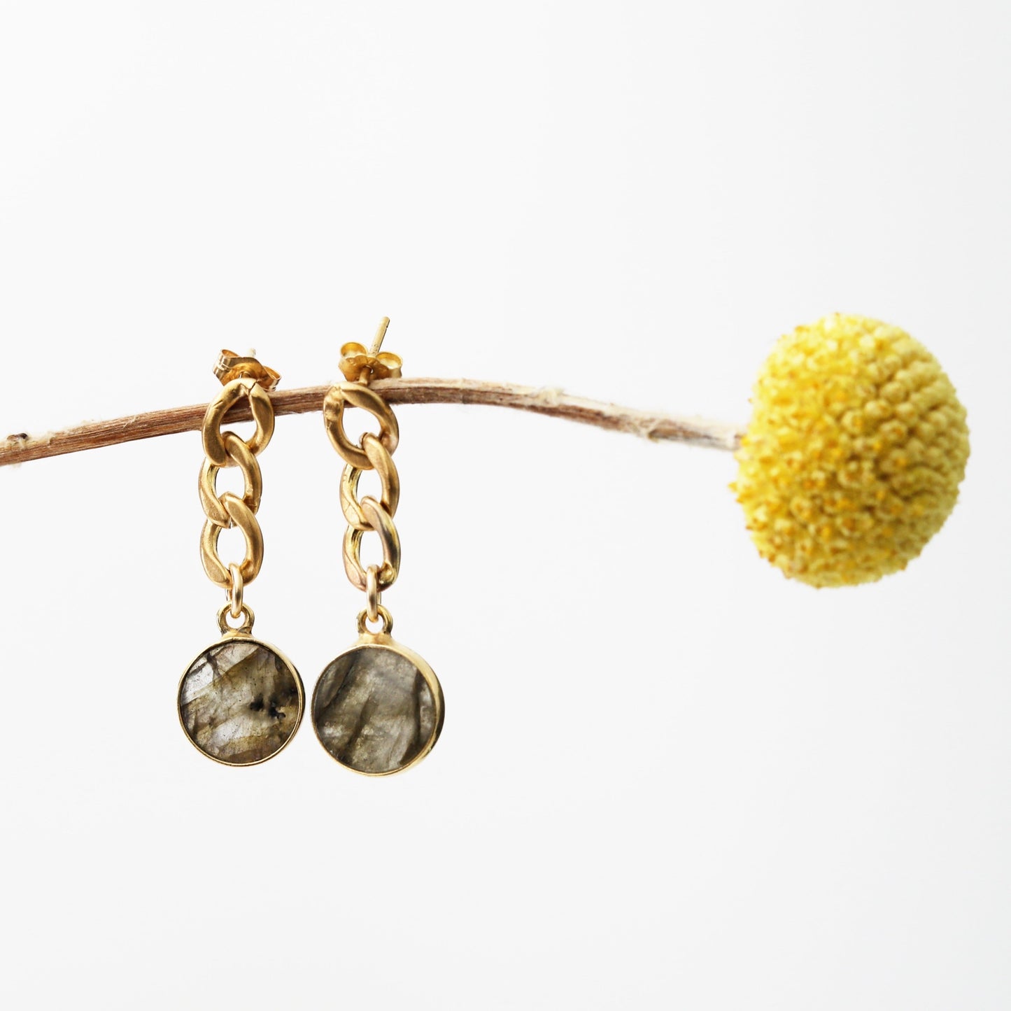 Gem Link Earrings
