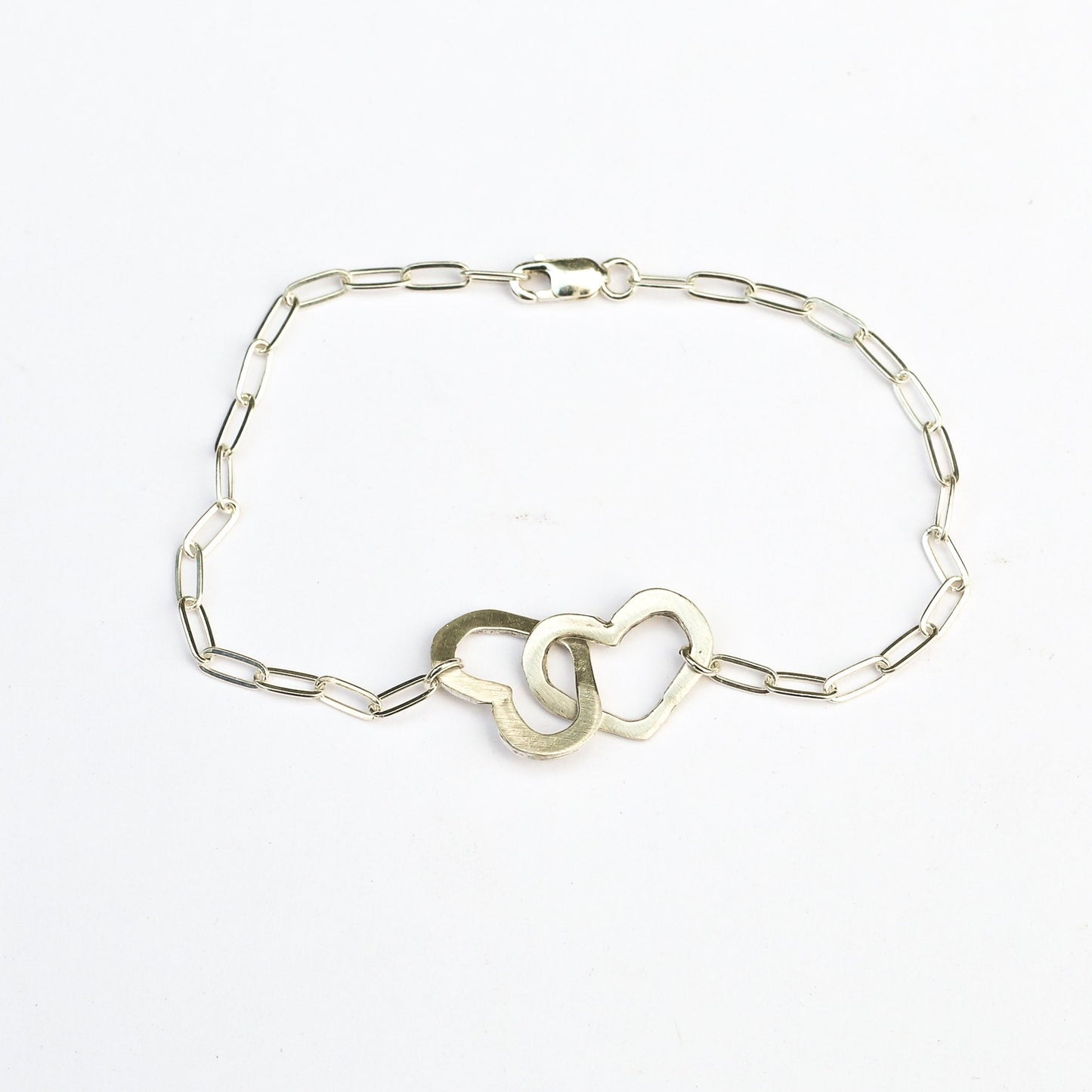 Lucinda Link Heart Chain Bracelet