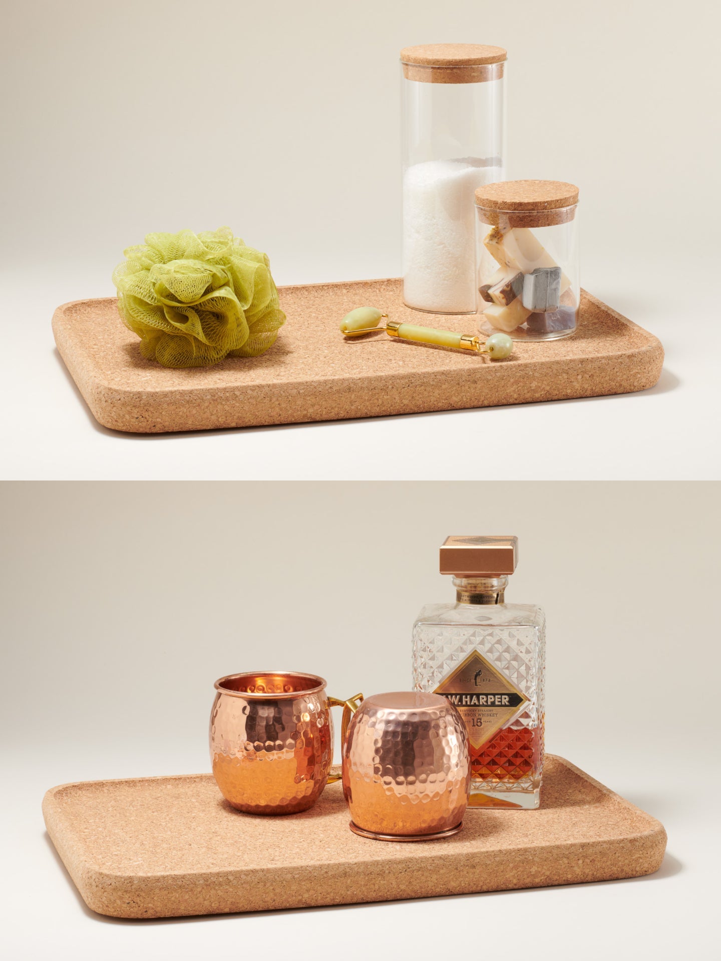 Modern Home Cork Tray (Rectangular)