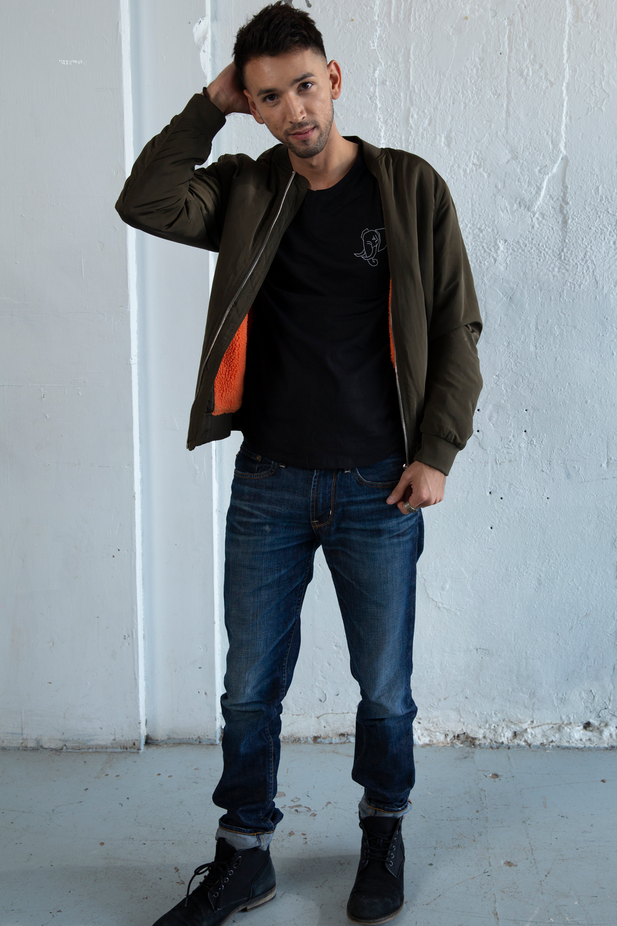 mens organic graphic tee