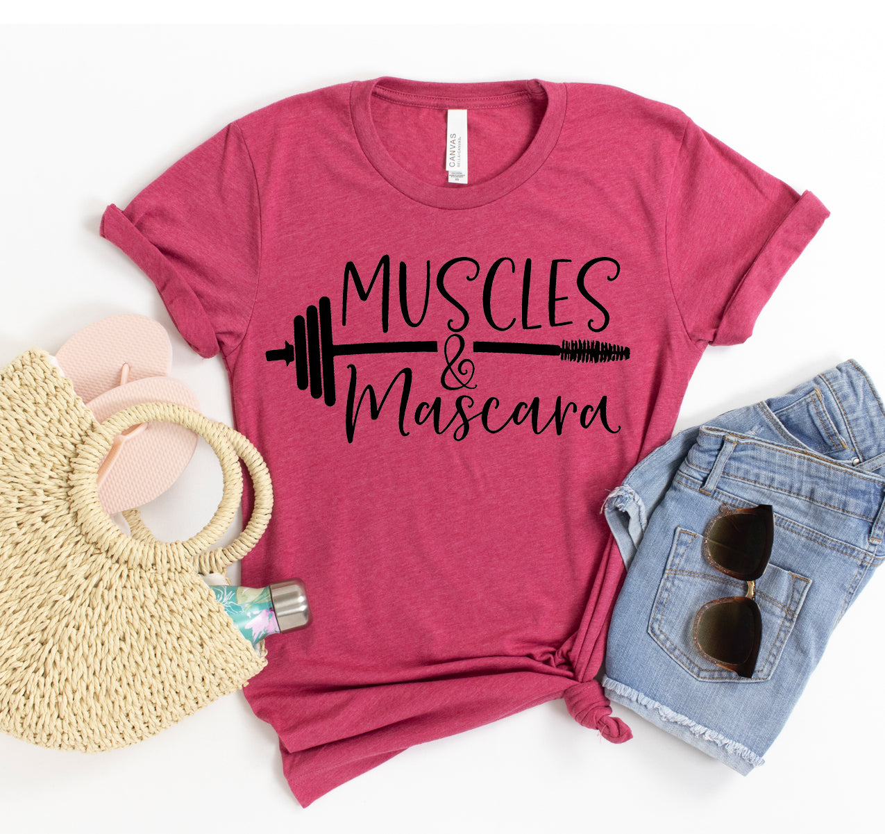 Muscles & Mascara T-shirt