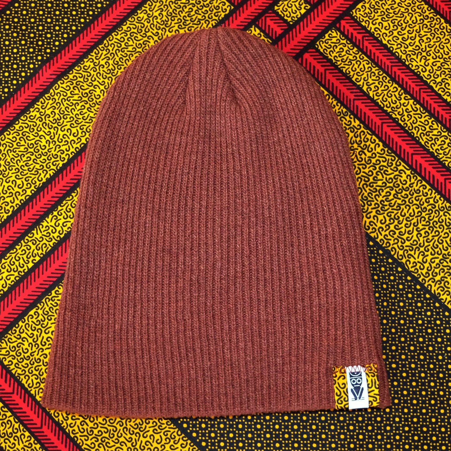 Beanie Merino Wool Maroon