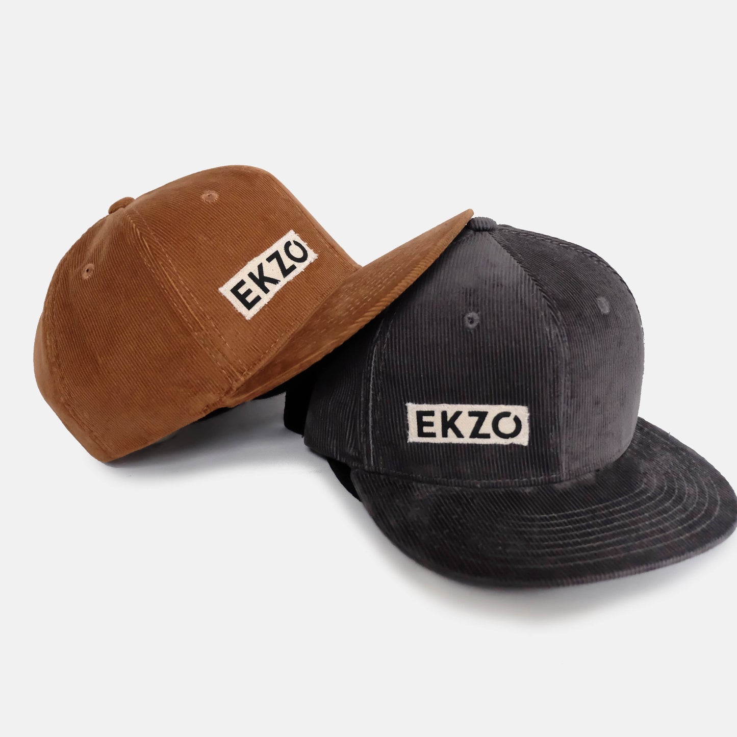 Full Corduroy Hat - Black