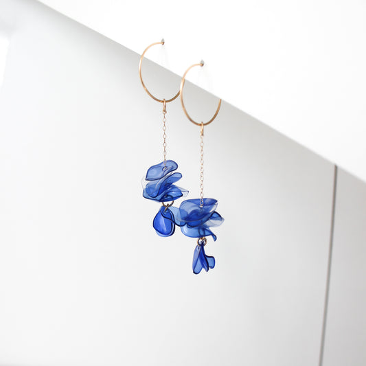 Nina Blue Chain Drops