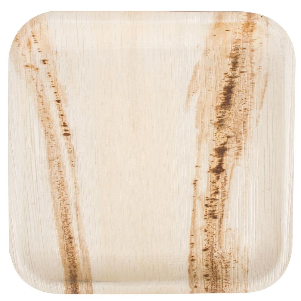 Palm Leaf Plates Square 10" Inch (Set of 25/50/100)