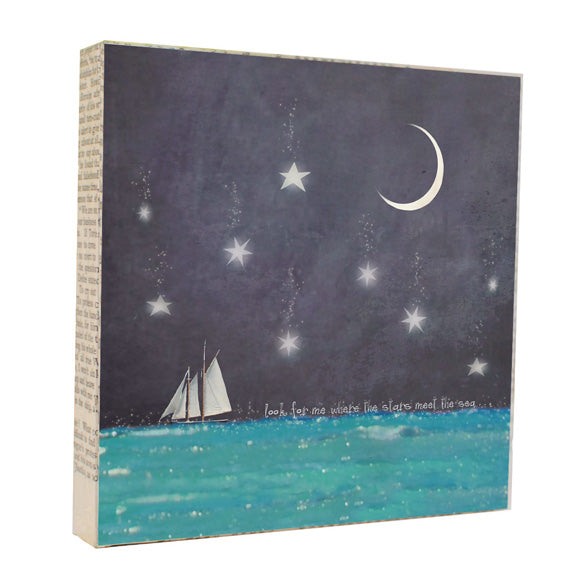 Look for Me 5x5 Art Block