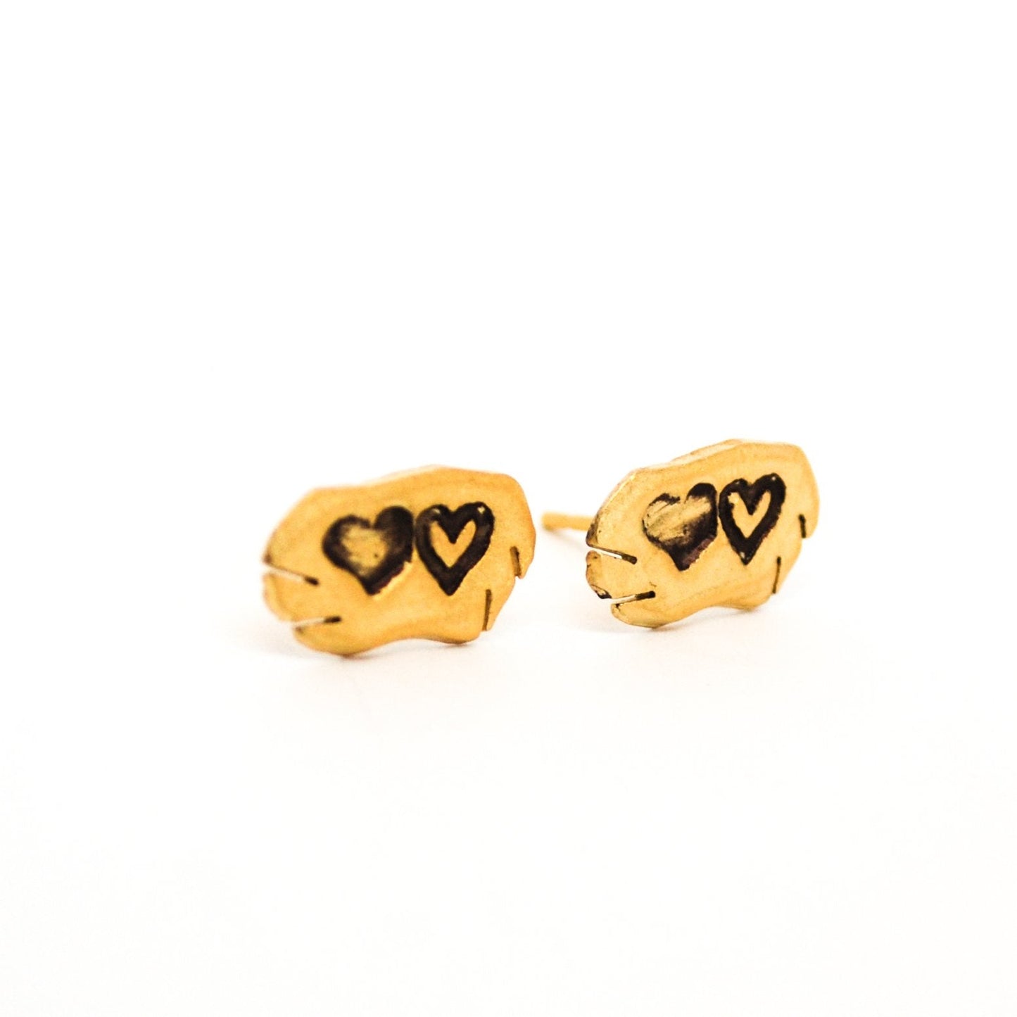 Embrace Your Journey - "Our Hearts" Stud Earrings