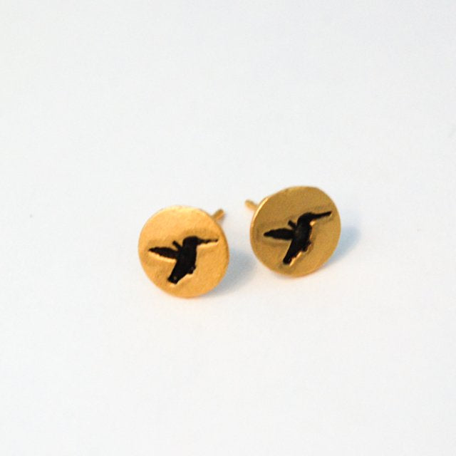 Hummingbird Stud Earrings