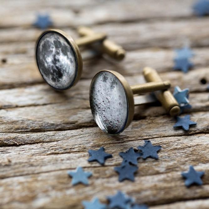 Dark Side of the Moon Cuff Links